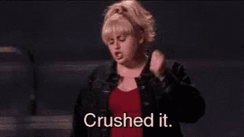 Fat Amy Crushed It GIF - FatAmy CrushedIt PitchPerfect - Discover & Share  GIFs