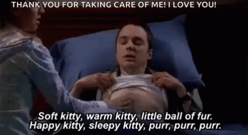 Image result for take care of me when sick gif