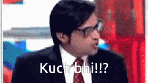 Kuch Bhi Arnab GIF - KuchBhi Arnab Angry - Discover & Share GIFs