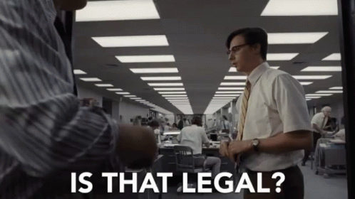 Is That Legal Illegal GIF - IsThatLegal Illegal Allowed - Discover & Share  GIFs