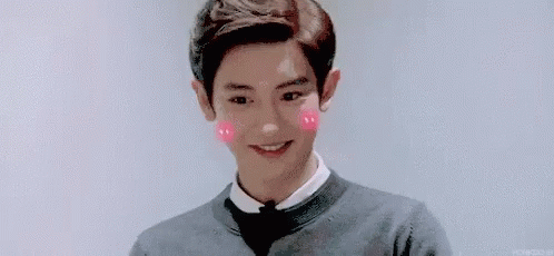 Chanyeol Shy GIF - Chanyeol Shy Cute - Discover & Share GIFs
