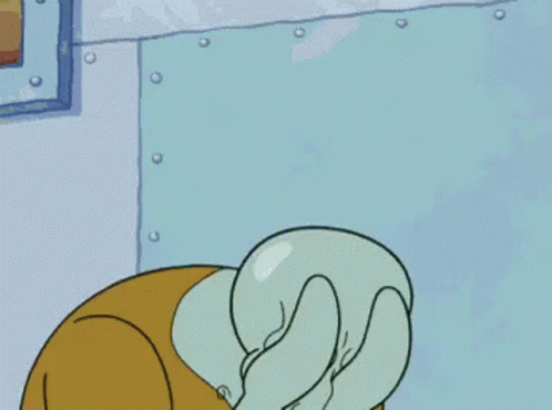 Squidward Ugliness GIF - Squidward Ugliness LookDown - Discover & Share