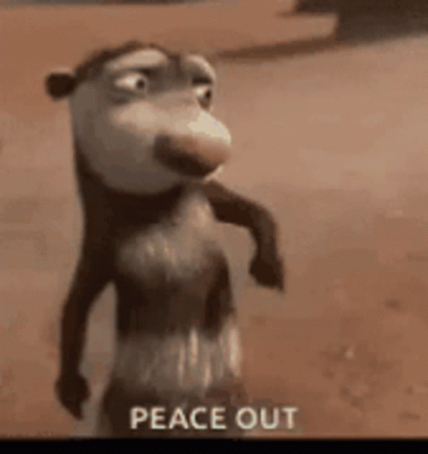 Peace Out Bye GIF - PeaceOut Bye Farewell - Discover & Share GIFs