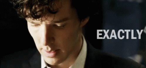 Image result for sherlock gif yes