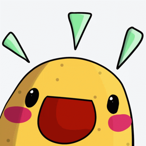 Irnielpatata Potato GIF - Irnielpatata Potato Happy GIFs