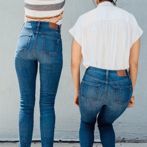 Jeans Women GIF - Jeans Women Dancing - Discover & Share GIFs