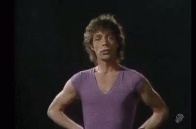 Mick Jagger GIF - MickJagger DuckFace DanceMoves GIFs