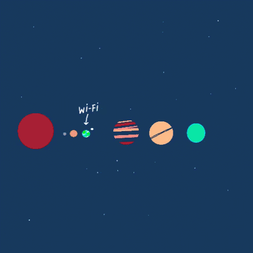 wi fi planets gif wifi planets earth discover share gifs