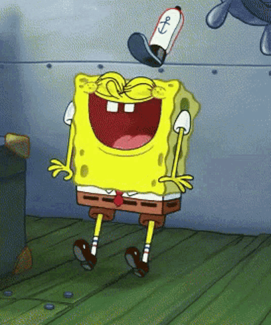 Spongebob Laughing GIF Spongebob Laughing Lol Discover & Share GIFs