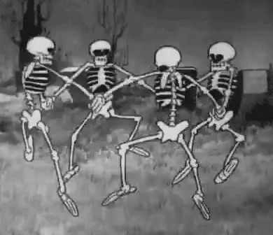 Skeleton Silly Symphony GIF - Skeleton SillySymphony TheSkeletonDance ...