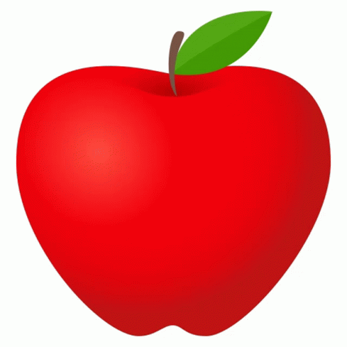 Red Apple Food GIF - RedApple Food Joypixels - Discover & Share GIFs