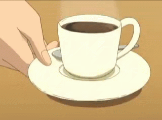 Coffee Anime GIF - Coffee Anime Tea - Discover & Share GIFs