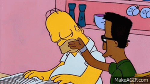 Homer Simpson Estudiar GIF - HomerSimpson Estudiar Study - Descubre & Comparte GIFs
