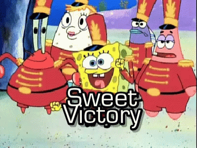 Sweet Victory Spongebob Gif Sweetvictory Spongebob Victorydance Discover Share Gifs