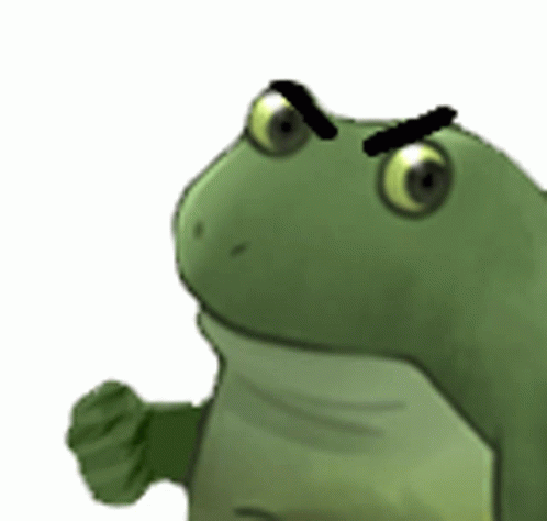 Frog Angry GIF - Frog Angry Mad - Discover & Share GIFs