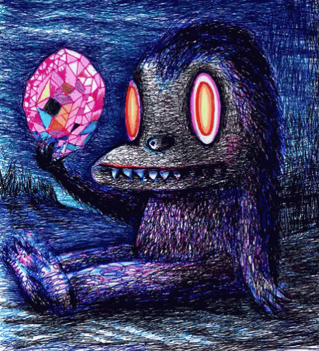 cool 3d art gif trippy woah colorful discover share gifs