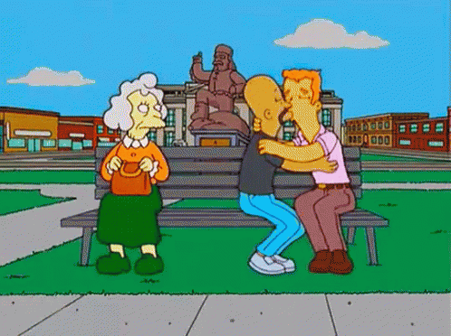 Springfield gay marriage simpsons
