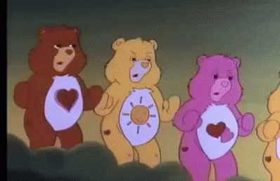 Love Care Bears Gif Love Carebears Valentines Discover Share Gifs