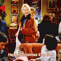 Friends Phoebe GIF - Friends Phoebe MerryChristmasEve GIFs