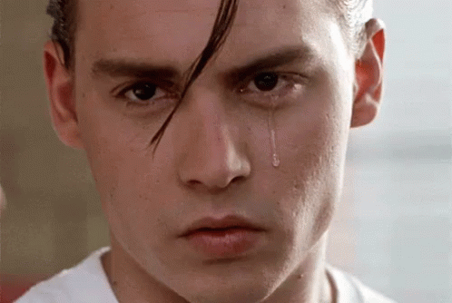 Cry Cry Baby GIF - JohnnyDepp CryBaby Tears - Discover & Share GIFs