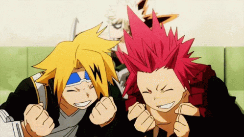 photo Denki Kaminari Pfp Gif kirishima eijiro kirishima gif kirishima eijirokirishima myheroacademie discover share gifs