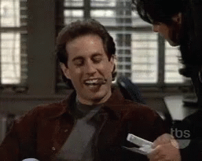 Image result for seinfeld counting money gif