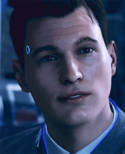dbh connor gif dbh connor wink discover share gifs