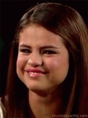 Smile Cry GIF - Smile Cry SelenaGomez GIFs