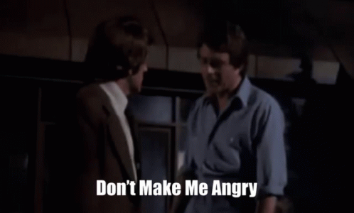 Angry Dont Make Me Angry GIF - Angry DontMakeMeAngry YouWouldntLikeMeWhenImAngry GIFs