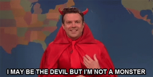 Devil Jason Sudeikis GIF - Devil JasonSudeikis SNL - Discover & Share GIFs