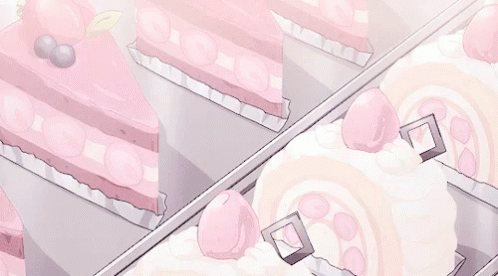 Cake Anime GIF - Cake Anime Dessert - Discover & Share GIFs