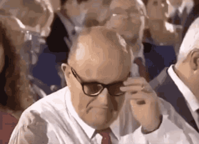 Sweating Rudy Gif Sweating Rudy Giuliani Discover Share Gifs