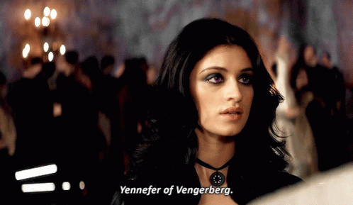 Anya Chalotra The Witcher GIF - AnyaChalotra TheWitcher Yennefer class=