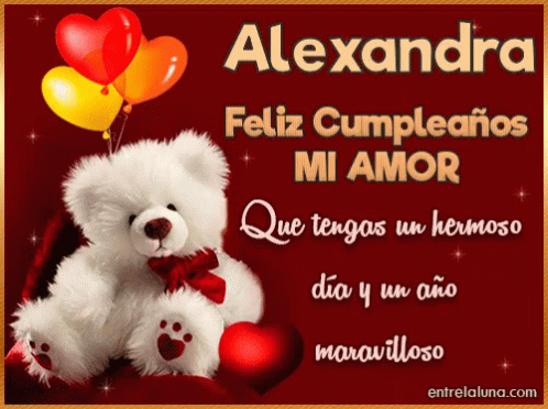 Alexandra Feliz Cumpleanos Gif Alexandra Felizcumpleanos