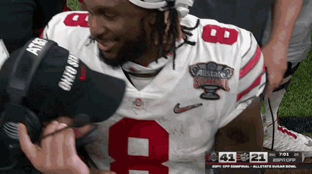 Trey Sermon Ohio State Football GIF - TreySermon OhioStateFootball GIFs