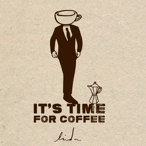 Time For Coffee Dance GIF Time For Coffee Dance GIF
