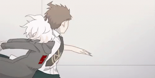 komaeda hinata gif komaeda