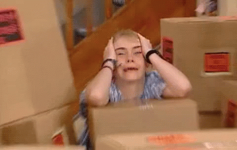 Image result for stressed baby gif