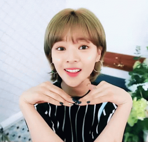 yoo jeongyeon smile gif yoojeongyeon smile stripes discover
