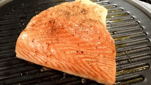 Grilled Fish Grilled Salmon GIF - GrilledFish GrilledSalmon IkanBakar ...