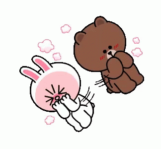 Brown Cony GIF - Brown Cony Love - Discover & Share GIFs