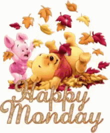 happy monday winnie the pooh gif happymonday winniethepooh