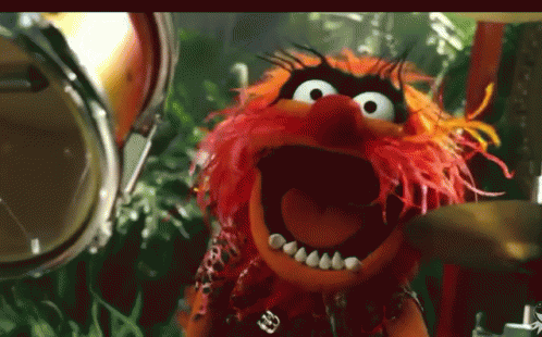 Drummer Muppets GIF - Drummer Muppets Puppet - Discover & Share GIFs