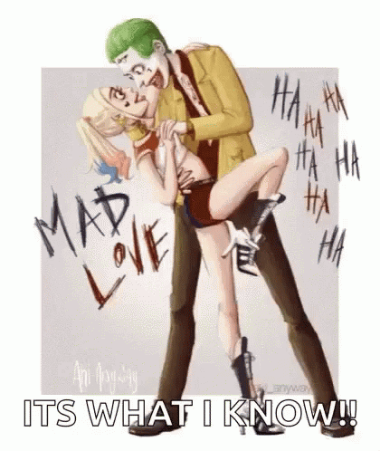 Mad Love Harley Quinn Gif Madlove Harleyquinn Joker Discover Share Gifs