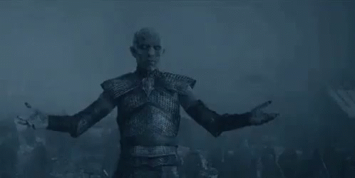 Image result for the night king shimmy gif