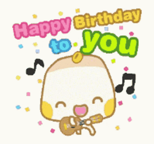 happy birthday gif with music free download