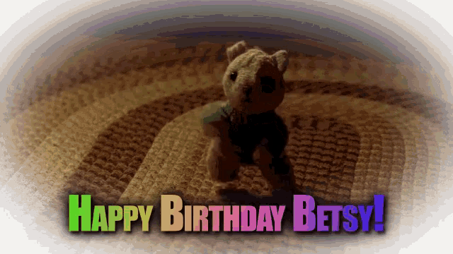 Happy Birthday Besty Dancing Bear Happybirthdaybesty Dancingbear