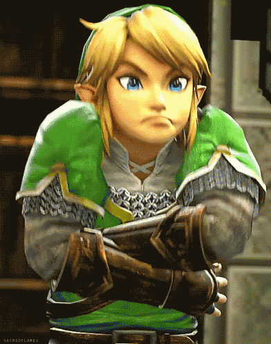 Angry Link GIF - Angry Link Zelda GIFs