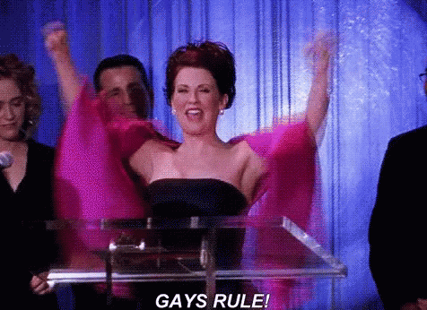 Image result for gays rule gif