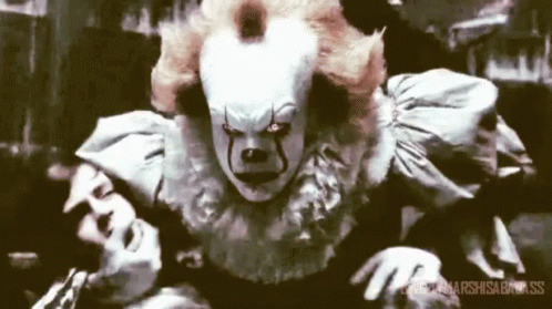penny wise it gif pennywise it clown discover share gifs